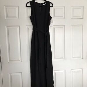 Nordstrom Womens M Dressy Black Jumpsuit